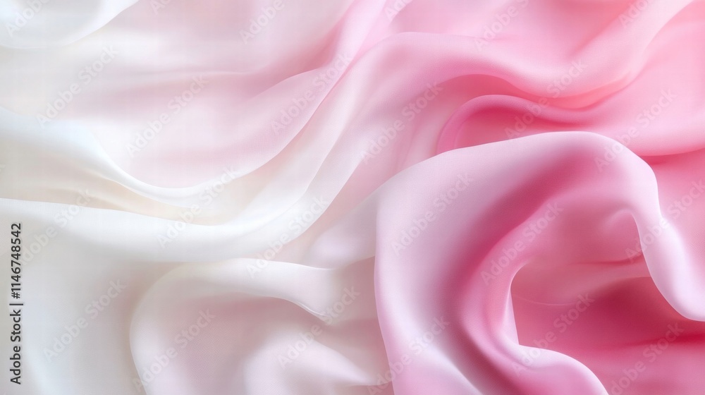 soft pink and white silk fabric drape soft pink and white silk fabric drape