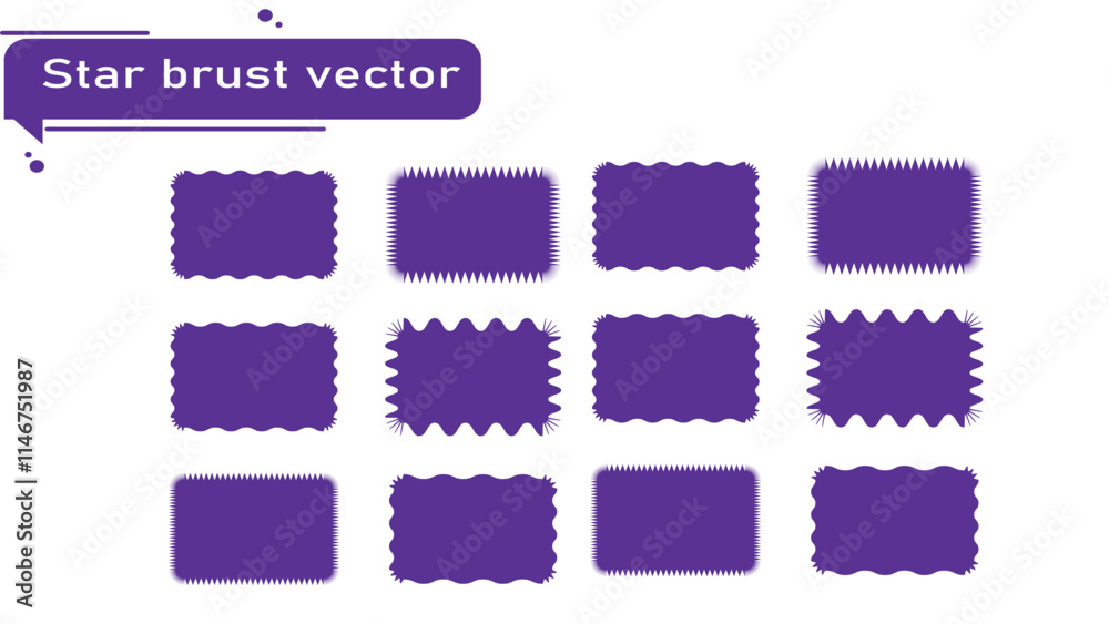 abstract design vector star brust sets abstract design vector star brust sets