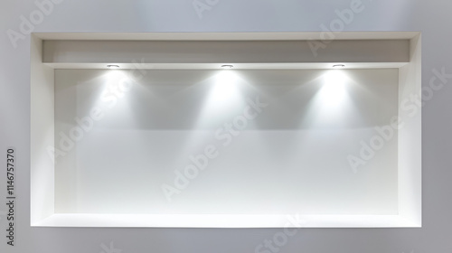 Wallpaper Mural Image Description: A bright, white bathroom interior featuring a clean and modern design with a sink, mirror, shower, and bathtub in a luxury hotel-style setting Torontodigital.ca