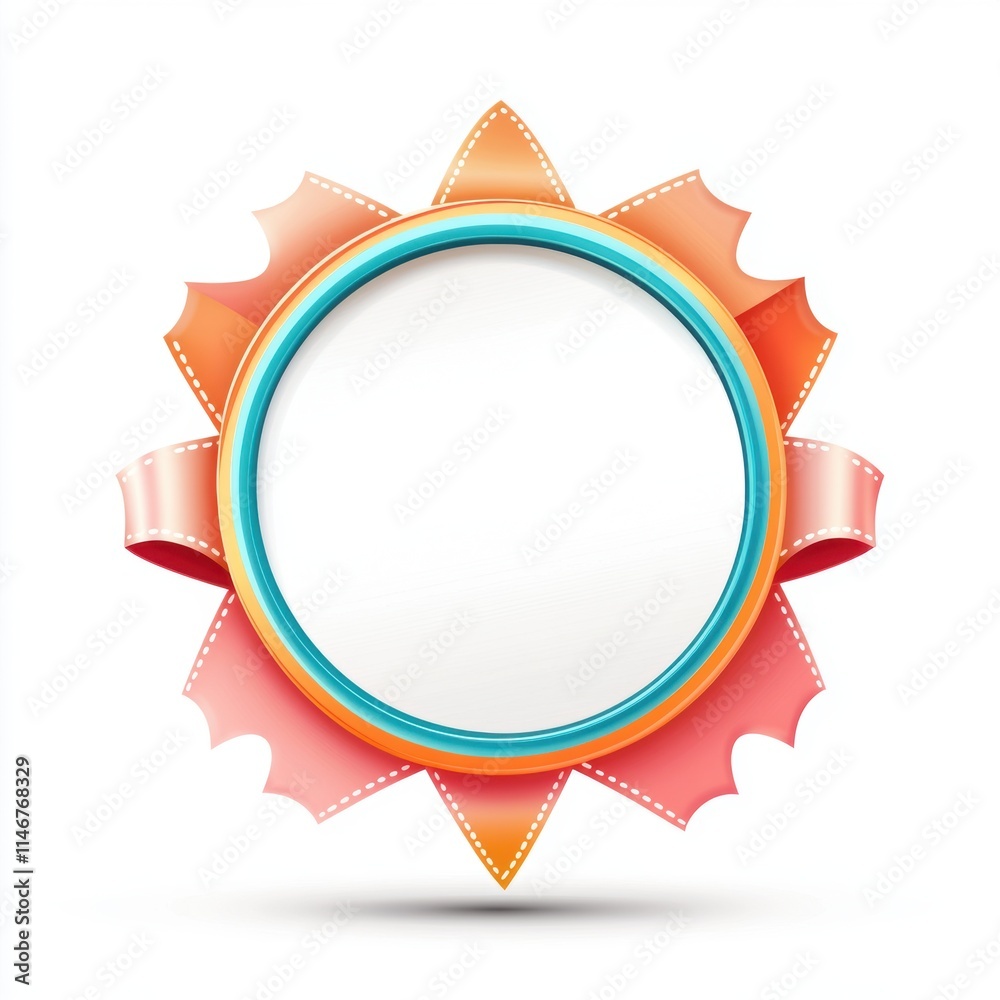Vector badge design template Vector badge design template