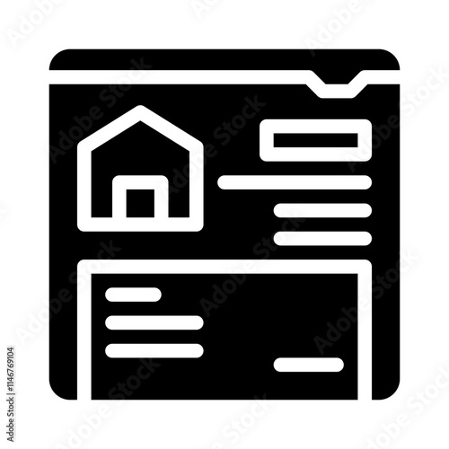 Property glyph icon