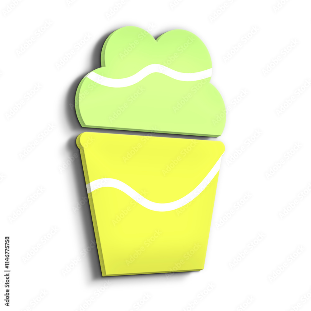 3d Miscellaneous Modern Vector Style ice Icon 3d Miscellaneous Modern Vector Style ice Icon