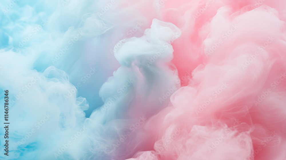 Colorful smoke abstract background in pink and blue shades for creative designs Colorful smoke abstract background in pink and blue shades for creative designs