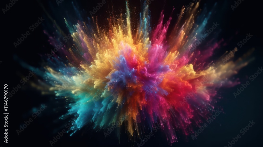 Vibrant Color Explosion: A Symphony of Hues Vibrant Color Explosion: A Symphony of Hues