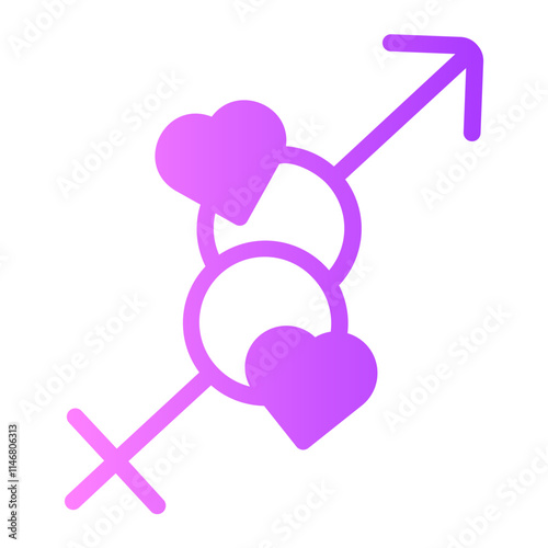 gender gradient icon
