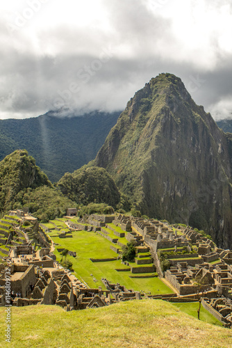 view of the inca citadel 
