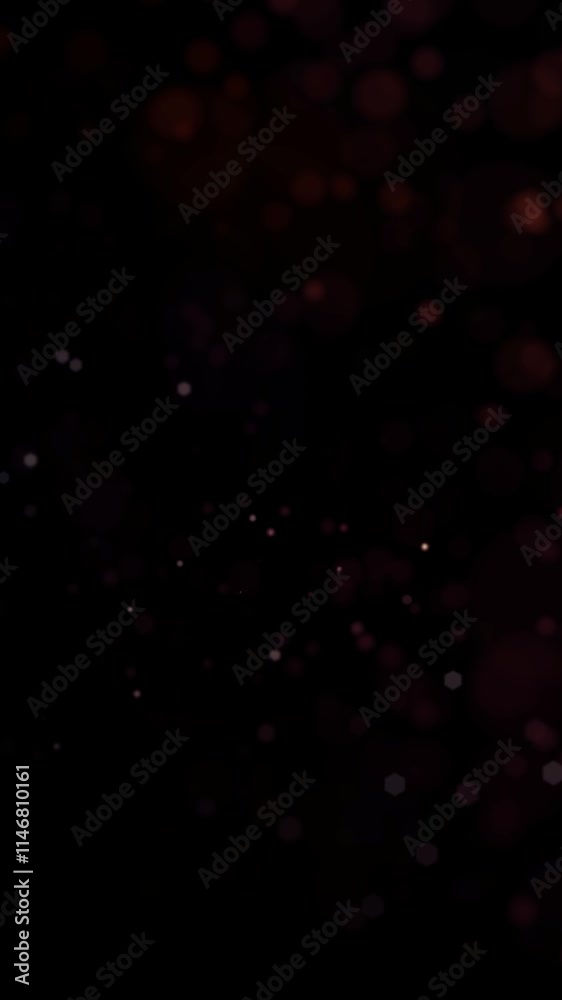 Abstract animated background with moving particles Abstract animated background with moving particles