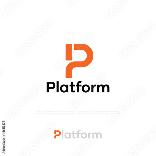 Free Download Letter P Logo. P Letter Design Vector - GFXLoad