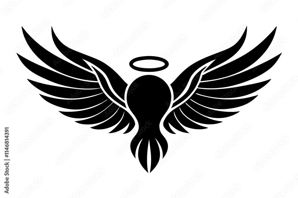 Obraz premium eagle with wings