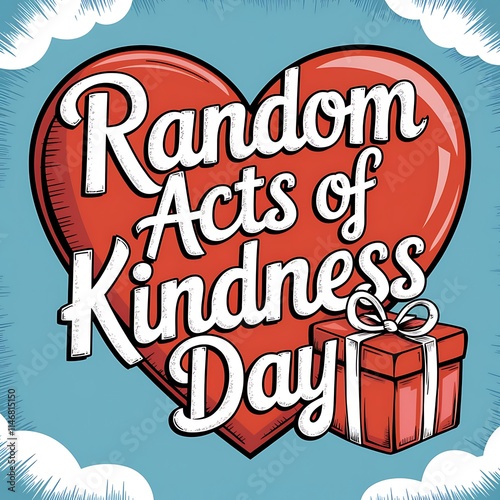 Random Acts of Kindness Day Heart Gift photo