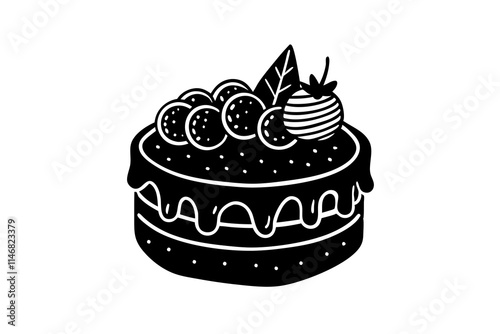 birthday cake with candle