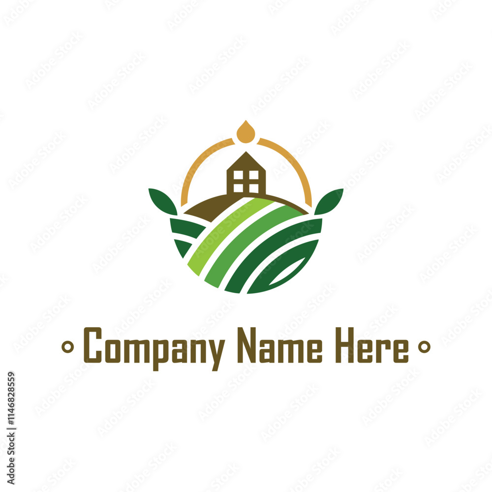 Agriculture logo vector Agriculture logo vector