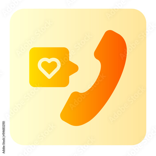 Phone Call gradient icon