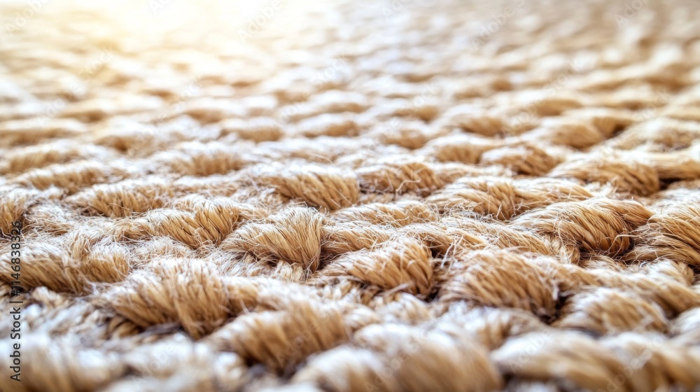 Light Brown Woven Fiber Texture Close Up Light Brown Woven Fiber Texture Close Up