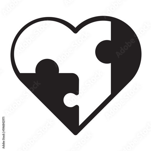Jigsaw glyph icon