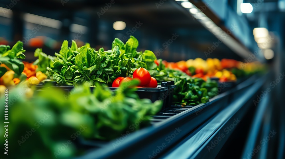 Fresh produce displayed in vibrant colors. Fresh produce displayed in vibrant colors.