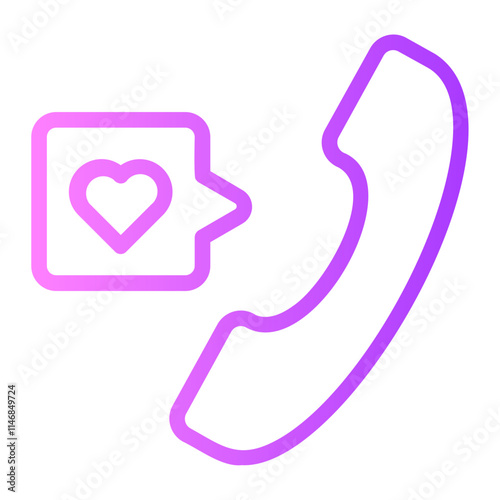 Phone Call gradient icon