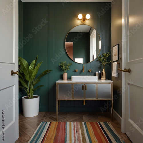 Bathrooms. Trend inspiration for your interior designs and social networks such as YouTube, Instagram or WhatsApp.

 photo