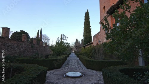 Granada, Andalusia, Spain. 12.15.2024 Parador de Granada
is located on the former site of the 15th-century Convent of San Francisco,within the grounds of what is now the Alhambra palace fortress.Hotel photo