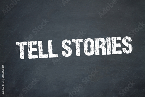 tell stories	 photo