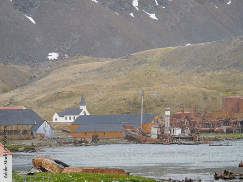 Kirche von Grytviken auf Südgeorgien photo