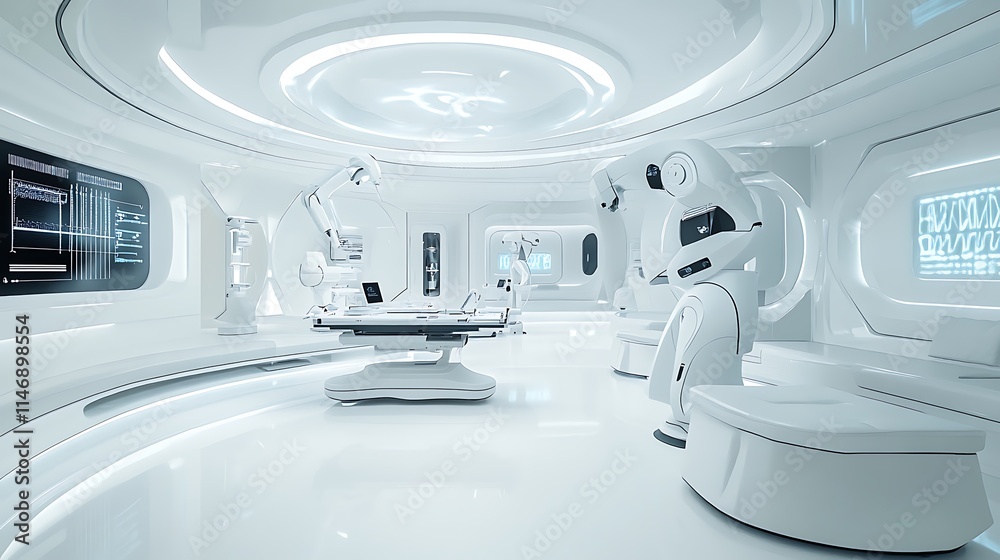 Sleek and Modern Dental Office Interior Design with Advanced Equipment and Bright Lighting Sleek and Modern Dental Office Interior Design with Advanced Equipment and Bright Lighting