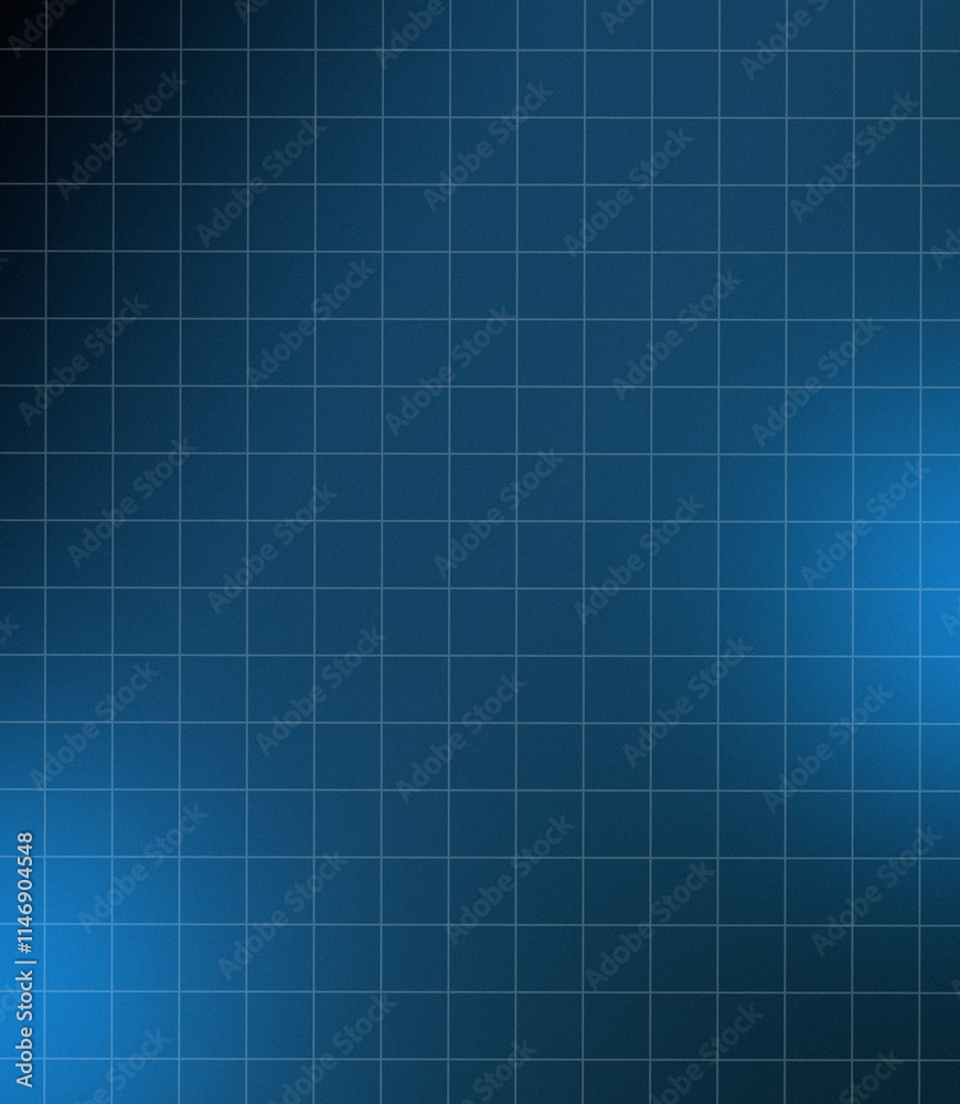 Futuristic Blue Grid Background with Subtle Lighting Gradient Futuristic Blue Grid Background with Subtle Lighting Gradient