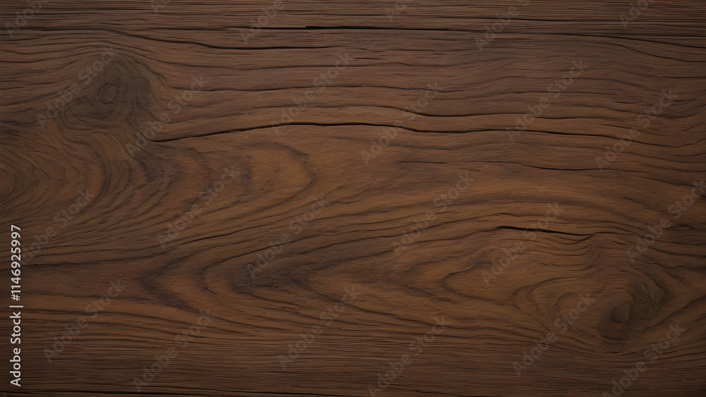 Fototapeta premium Dark wooden texture with natural grain patterns