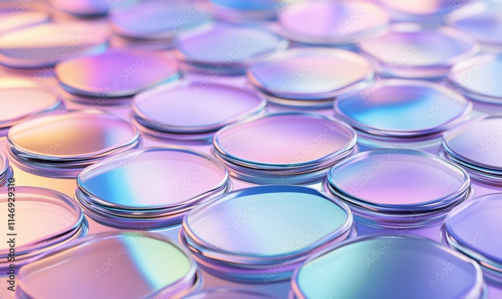 Glass Pieces with Colorful Blue hues create a Glossy Tech Background. Contemporary Glass Pieces with Colorful Blue hues create a Glossy Tech Background. Contemporary