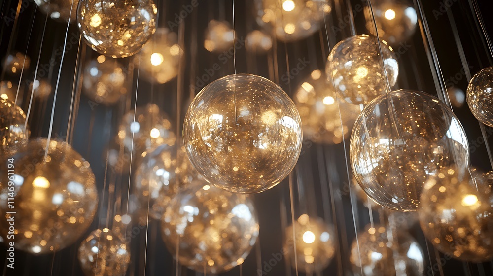 Golden Festive Balloons Golden Festive Balloons