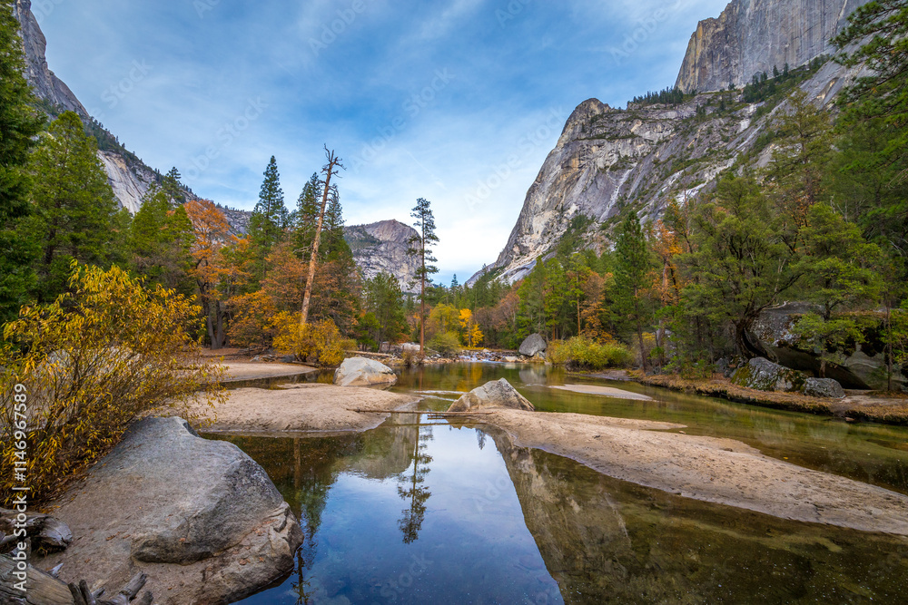 Mirror Lake Trail in Yosemite