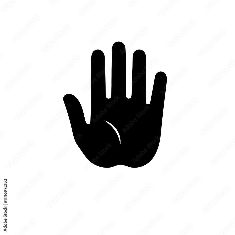 Black icon of high five isolated on a transparent background Minimalist flat icon, vector logo style sign clipart on a no background png Black icon of high five isolated on a transparent background Minimalist flat icon, vector logo style sign clipart on a no background png