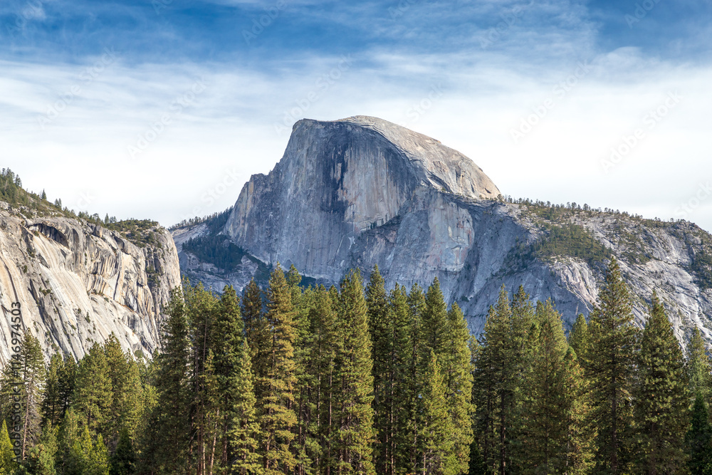 Majestic Half Dome in Yosemite National Park