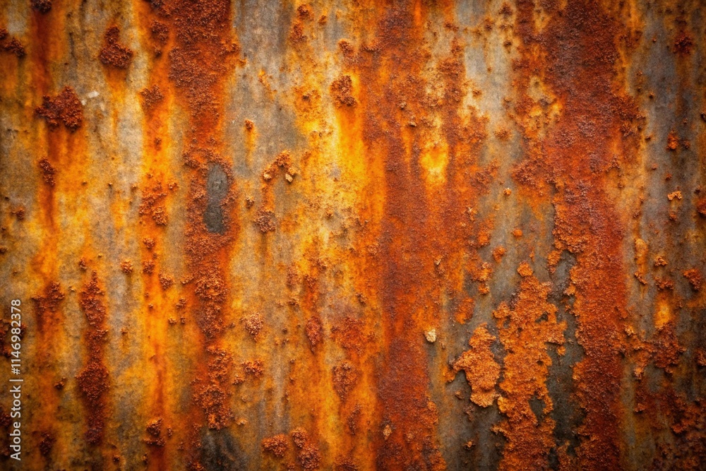 Aged iron sheet with authentic rust details creating a unique Wallpaper Background aesthetic Aged iron sheet with authentic rust details creating a unique Wallpaper Background aesthetic