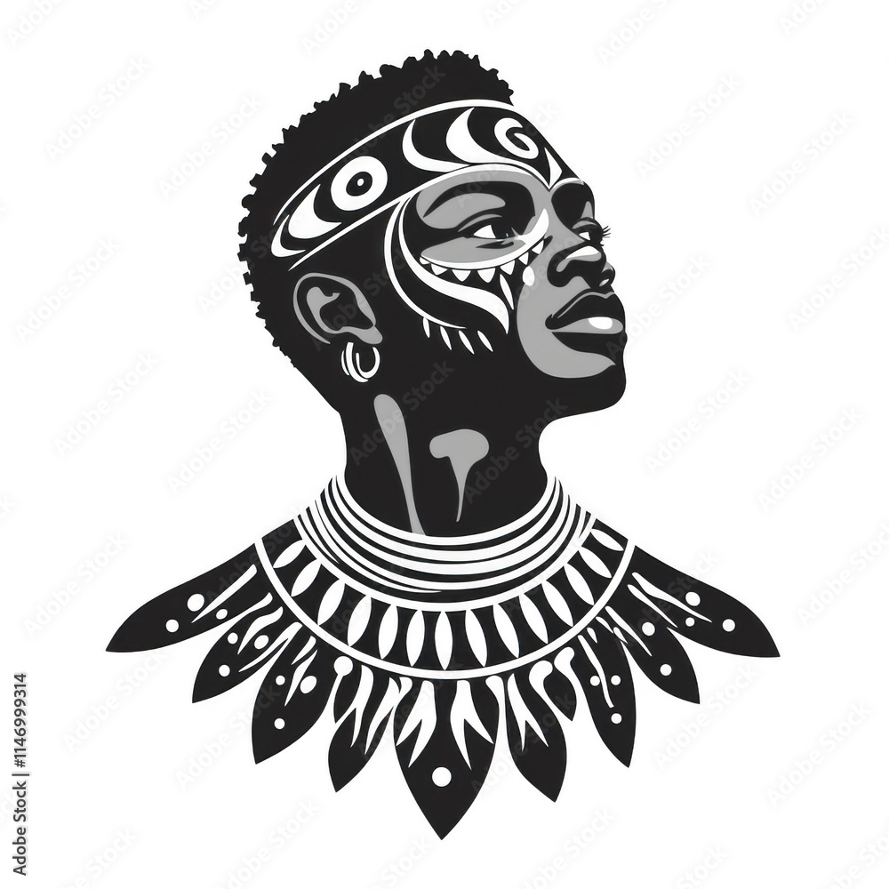 Black icon of traditional Dashiki West Africa man isolated on a transparent background Minimalist flat icon, vector on a no background png Black icon of traditional Dashiki West Africa man isolated on a transparent background Minimalist flat icon, vector on a no background png