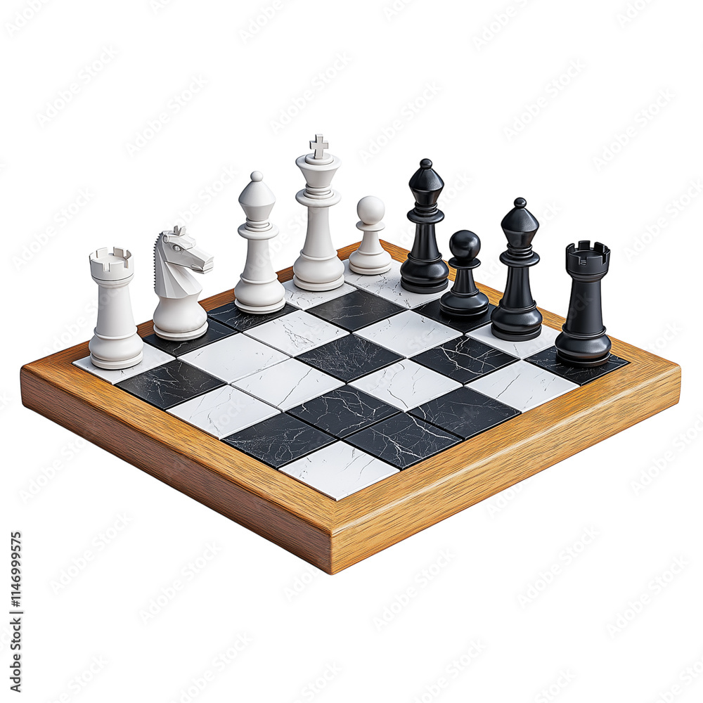 chess pieces on a chessboard chess pieces on a chessboard