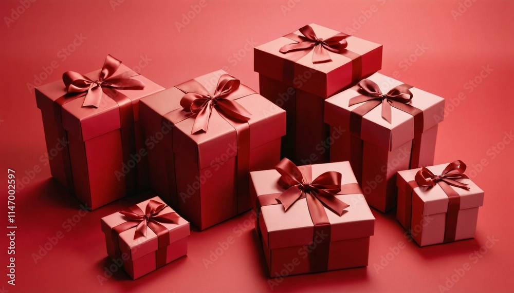 Fototapeta premium red boxes