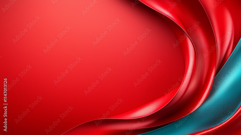 A red and blue abstract background with wavy lines A red and blue abstract background with wavy lines