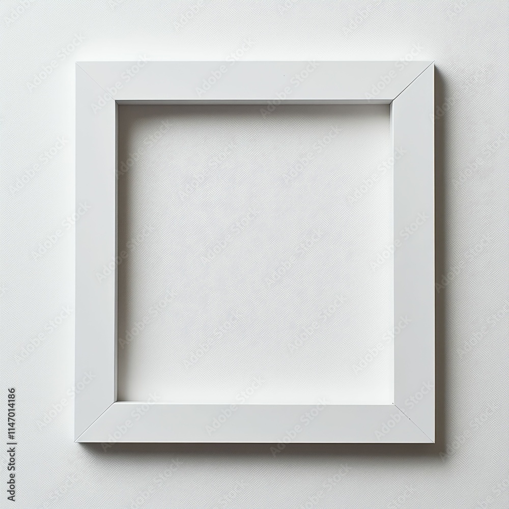 White frame, textured background, empty space. White frame, textured background, empty space.