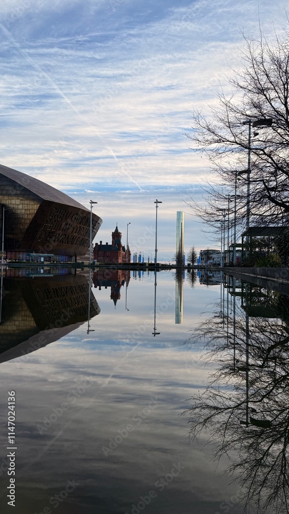 Fototapeta premium Cardiff Bay