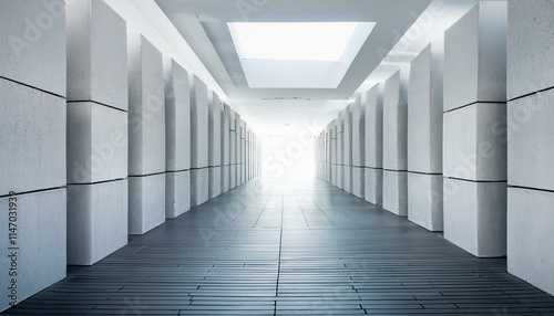 corridor in the office