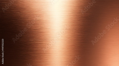 Brushed Copper Metal Texture Background Image