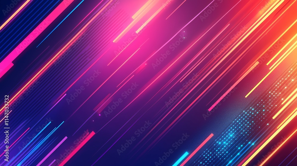Abstract Diagonal Lines Vibrant Colors Dynamic Design Abstract Diagonal Lines Vibrant Colors Dynamic Design