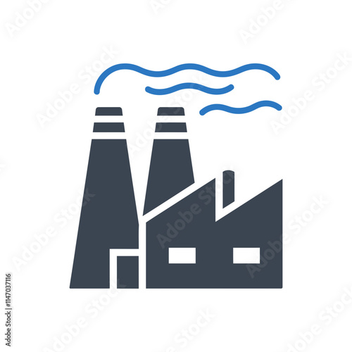 Industry Pollution Icon