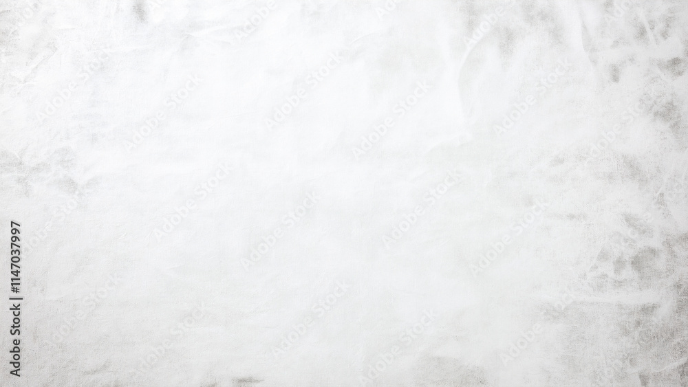Fototapeta premium White and gray gradient with minimalistic grainy texture and subtle watercolor effects. Offers blank space for elegant text overlays, creating a polished and professional look.