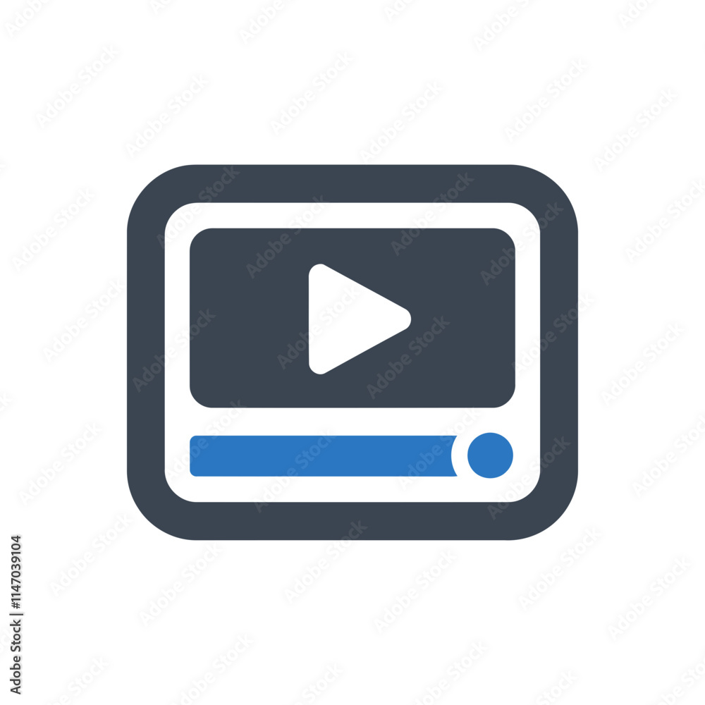 Video Player Icon Video Player Icon