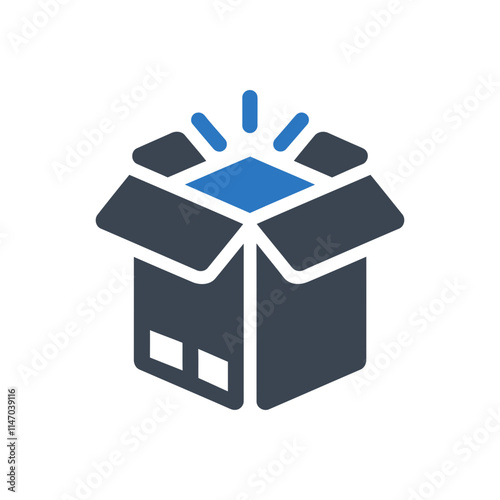 Unboxing Package Icon