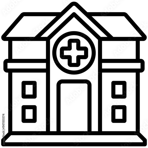 Medical Center Icon