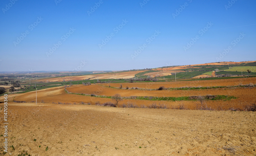 Fototapeta premium A view from Tekirdag city center