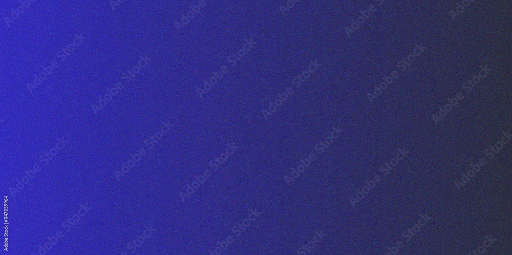 Naklejka premium Black and Blue Gradient Color Background with Noise Texture Effect for Modern Aesthetic Artworks, Creative Design and Advertisements